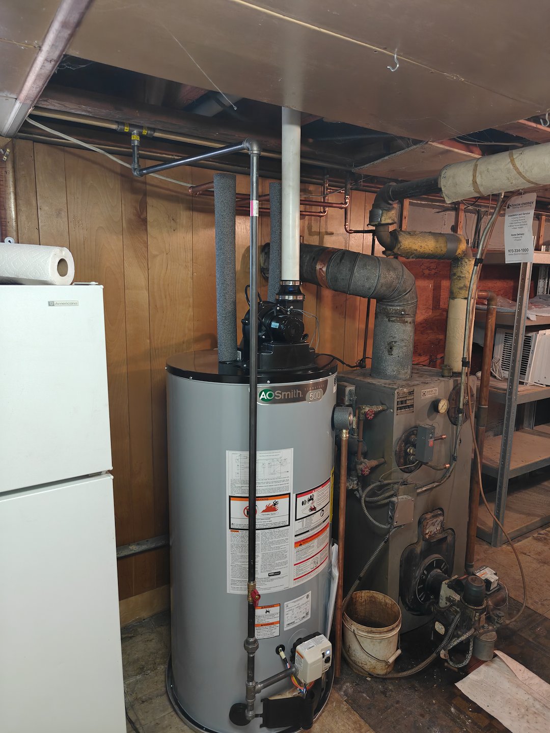 New AO Smith Water Heater Installation