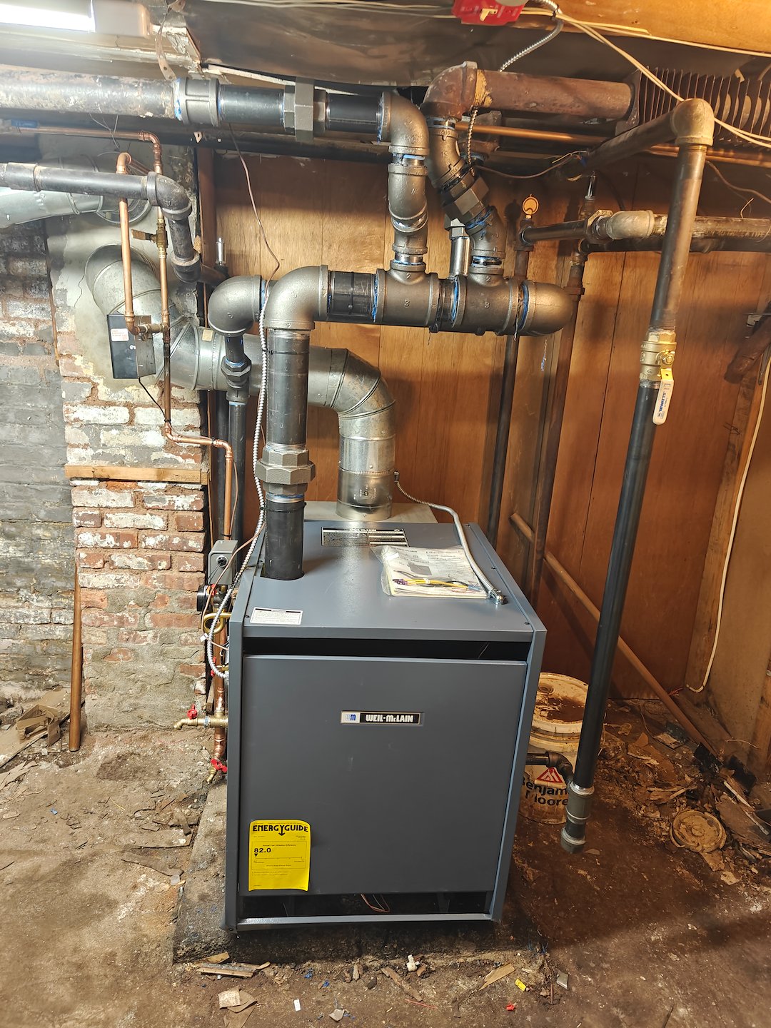New Steam Boiler Install